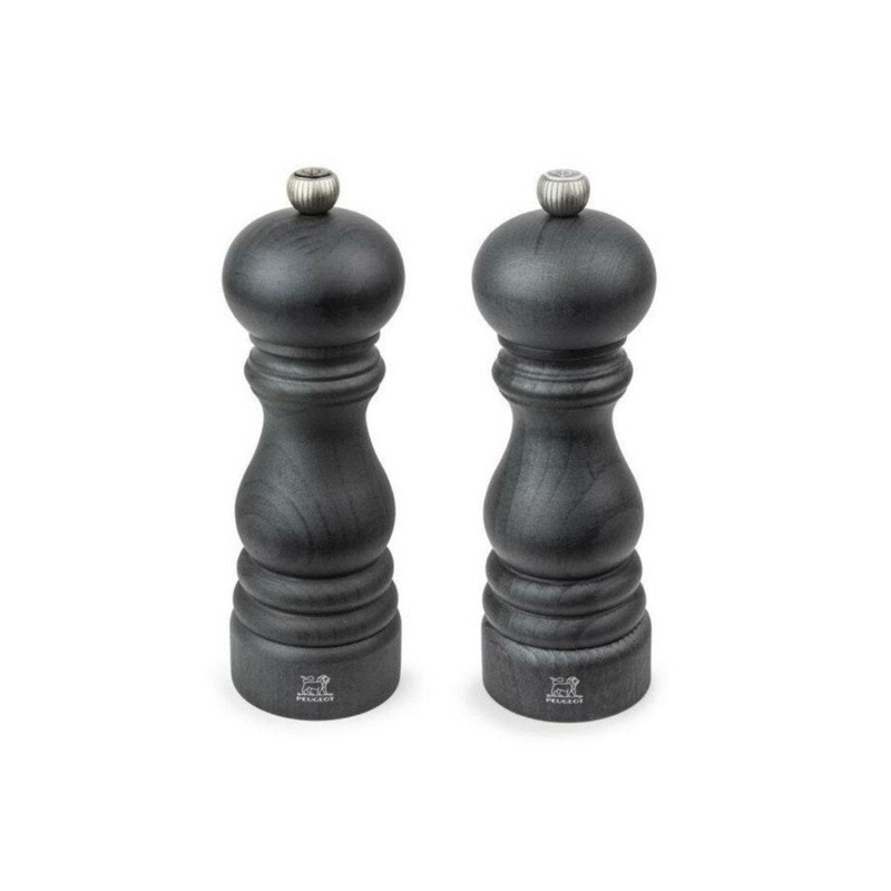 Peugeot Duo Paris Graphite Salt & Pepper Mill Gift Set - 18cm