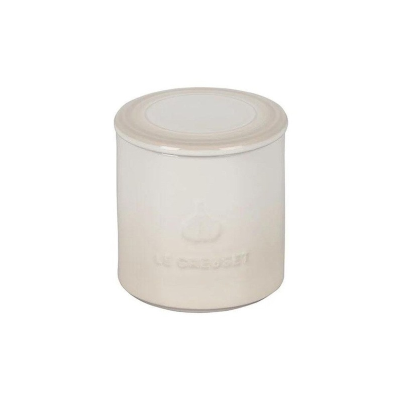 Le Creuset Stoneware Boston Garlic Keeper 425ml - Meringue