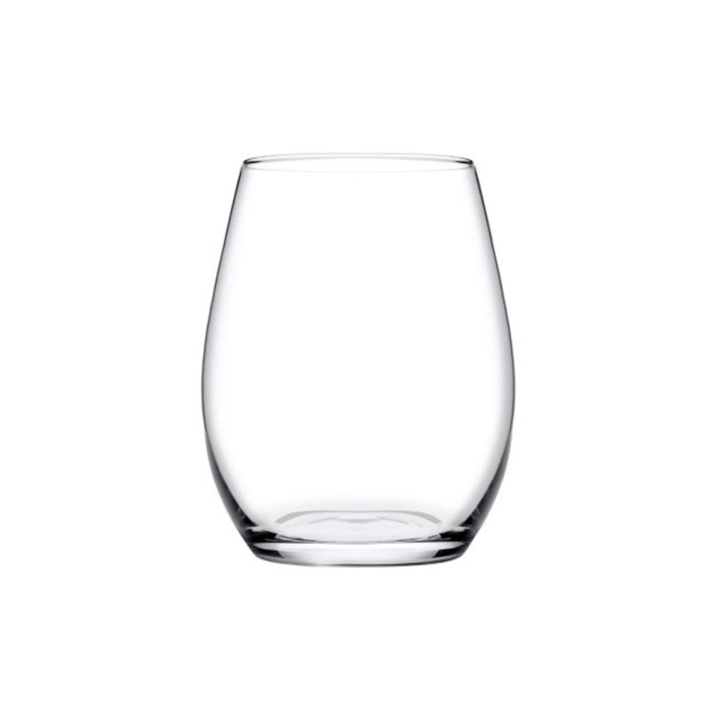 Pasabahce Amber Stemless Wine Glass 440ml - Set of 6