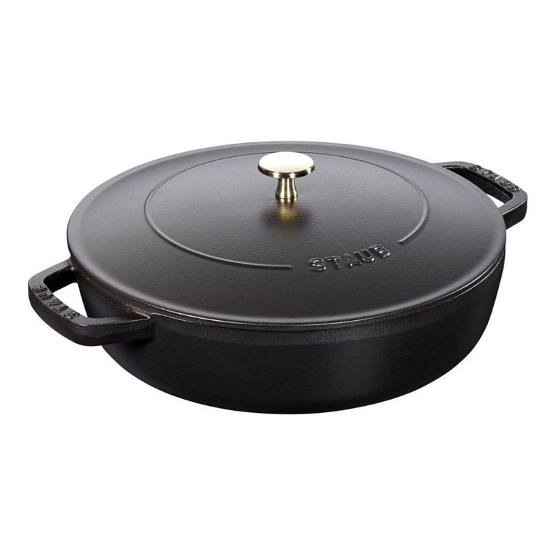 Staub Cast Iron Saute Pan Chistera - 26cm