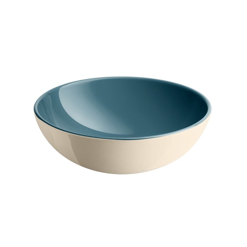 Emile Henry Individual Bowl - 15cm - Blue Flame / Ivory