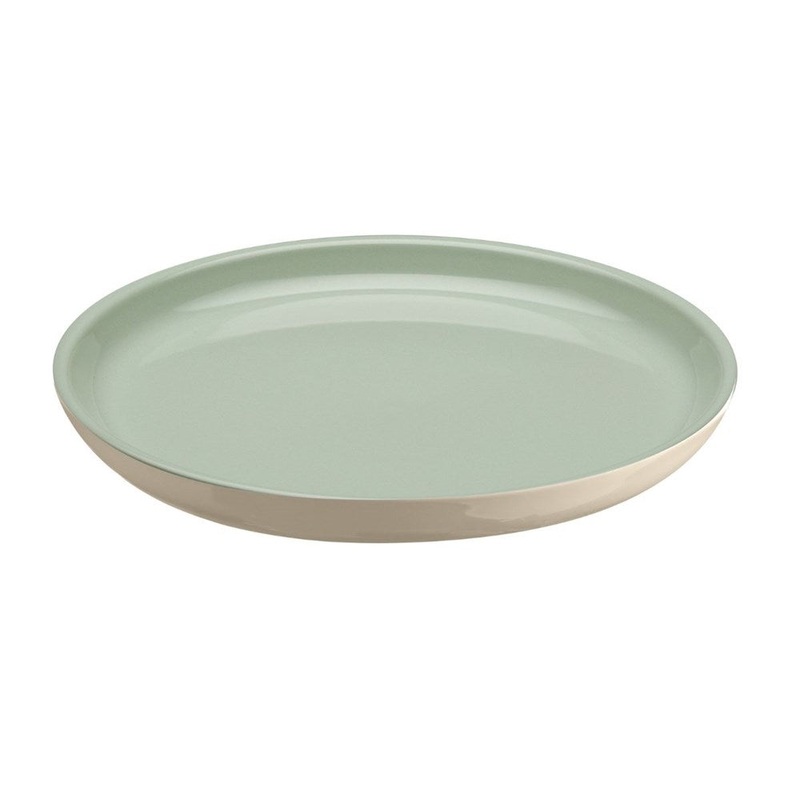 Emile Henry Large Plate - 25cm - Almond / Ivory