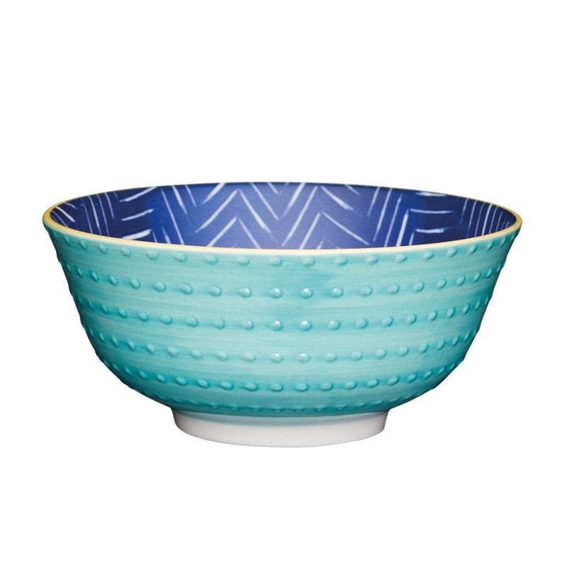 Mikasa Does It All Bowl - 16cm - Leafy Indigo