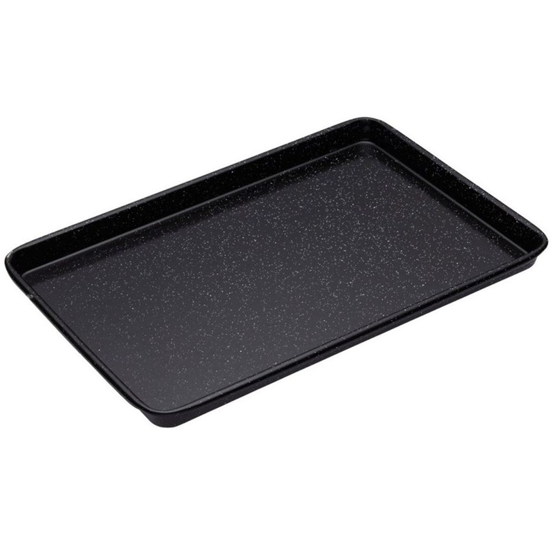 Bakemaster Vitreous Enamel Baking Tray - 39cm