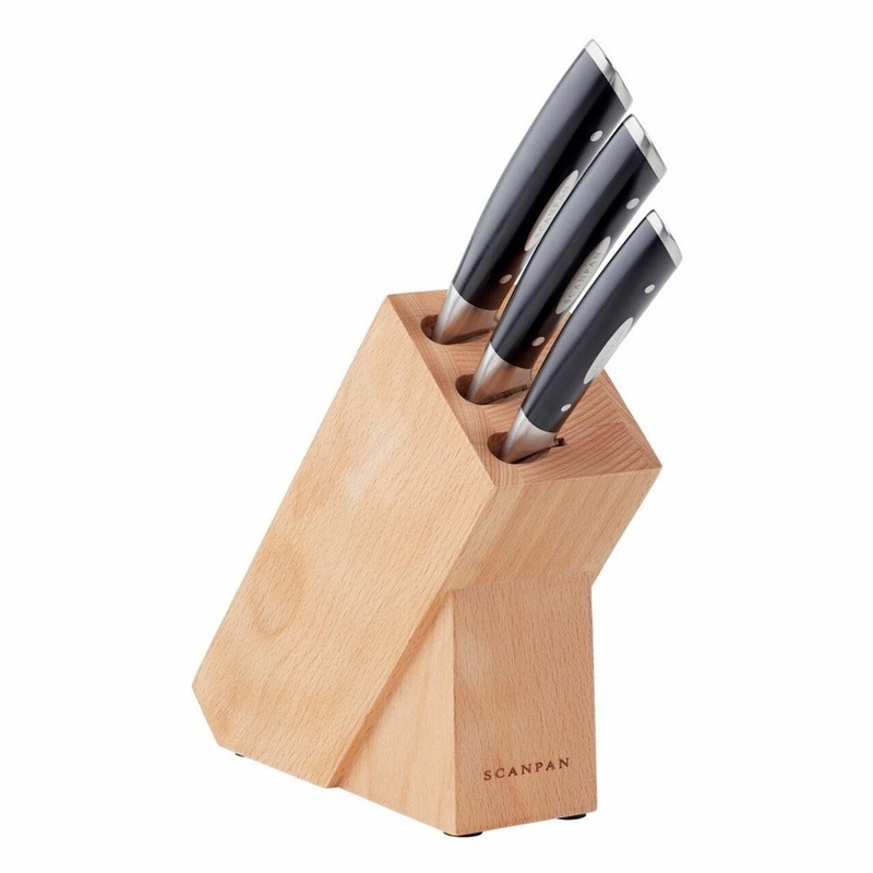 Scanpan Classic Forged Knife Block Set - 4 Piece