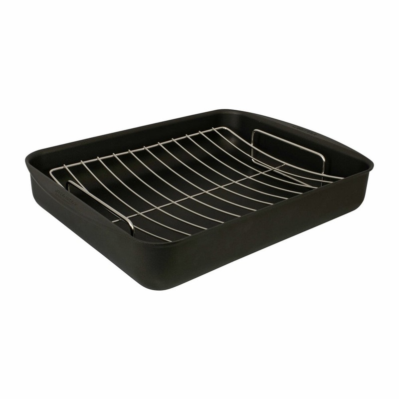 Scanpan Classic Roasting Pan with Rack - 44cm x 32cm