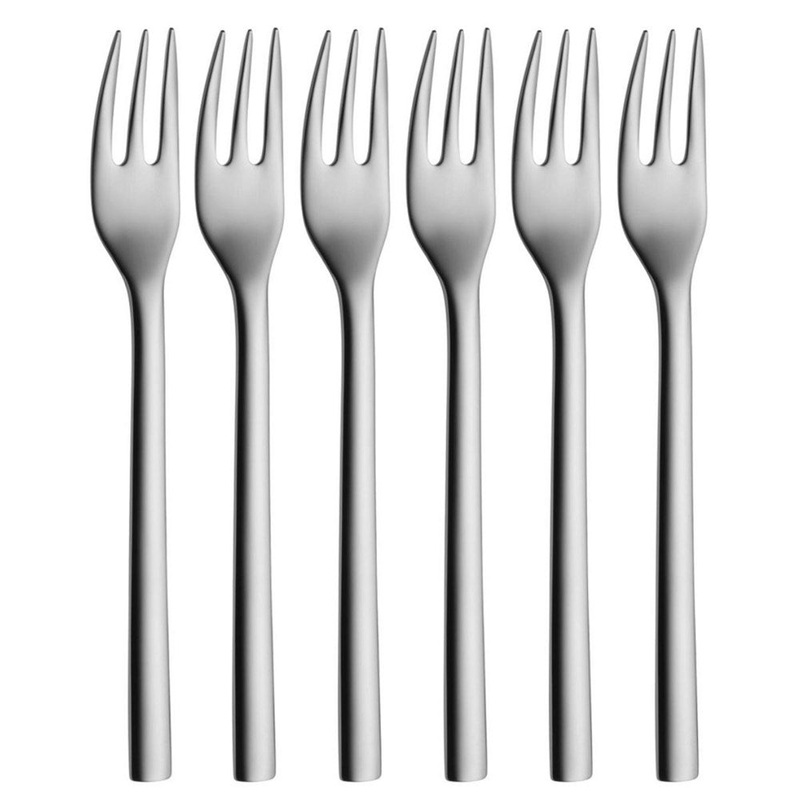WMF Nuova Cake Fork Set - 6 Piece