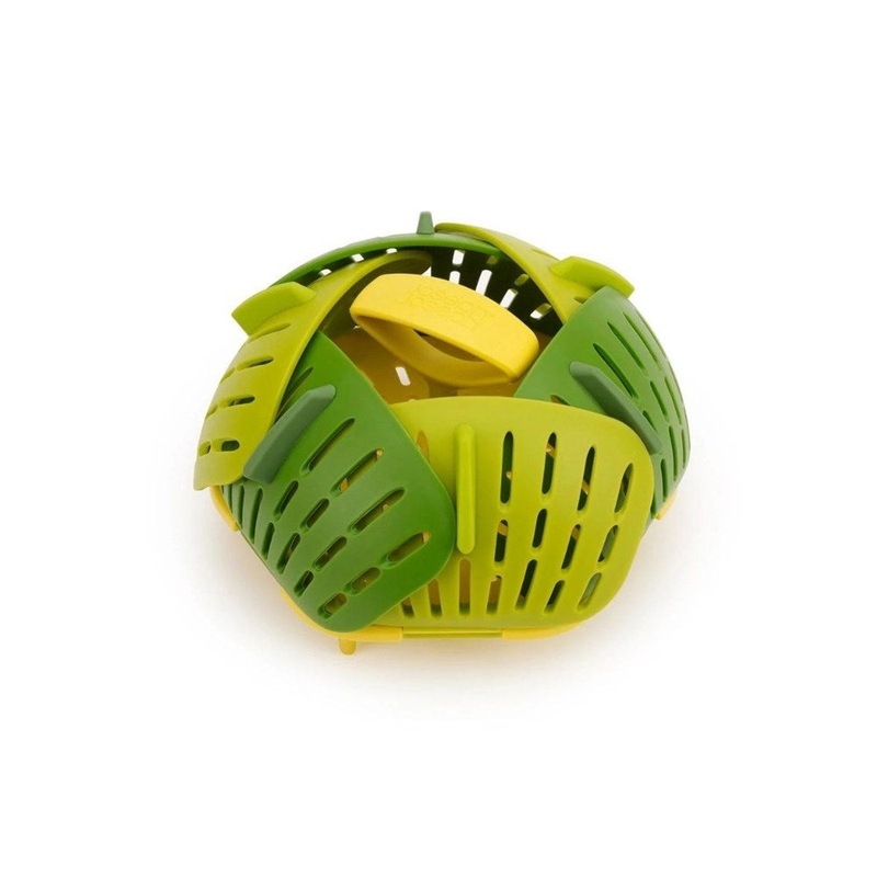 Joseph Joseph Bloom Folding Steamer Basket Green