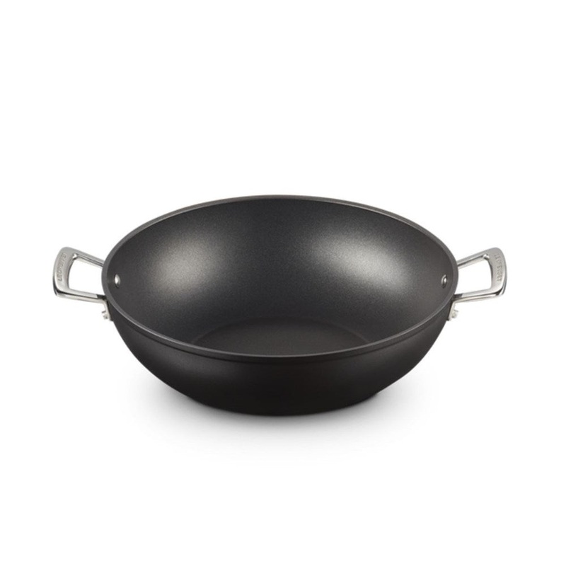Le Creuset Toughened Non-Stick Wok - 32cm