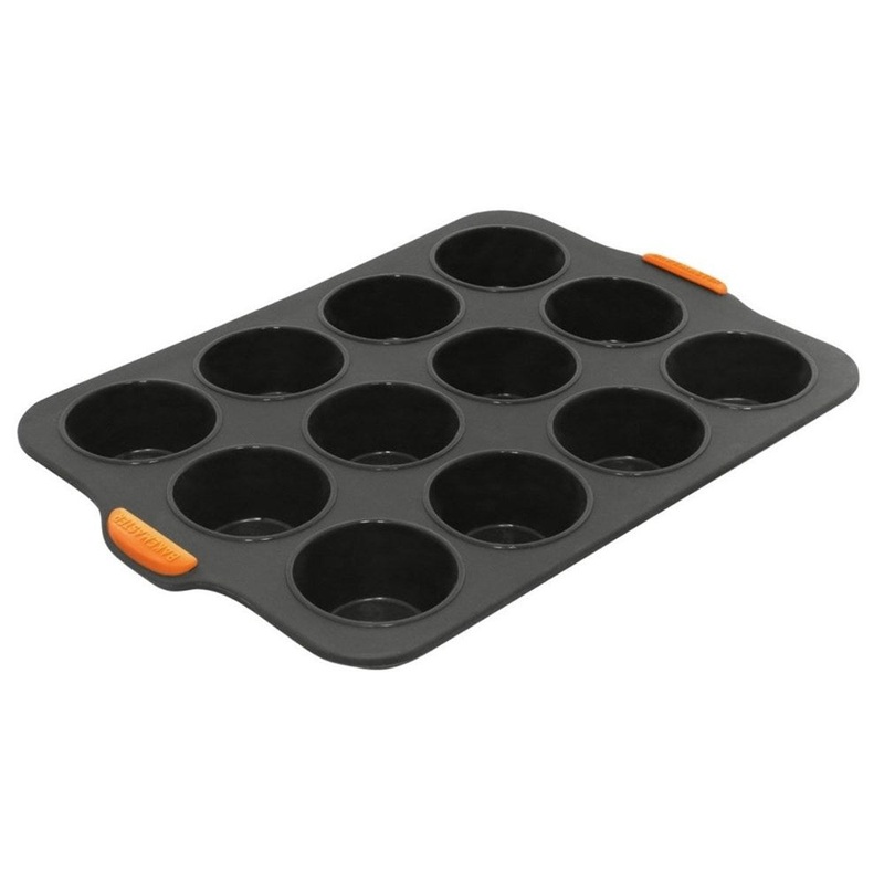 Bakemaster Silicone Muffin Pan - 12 Cup