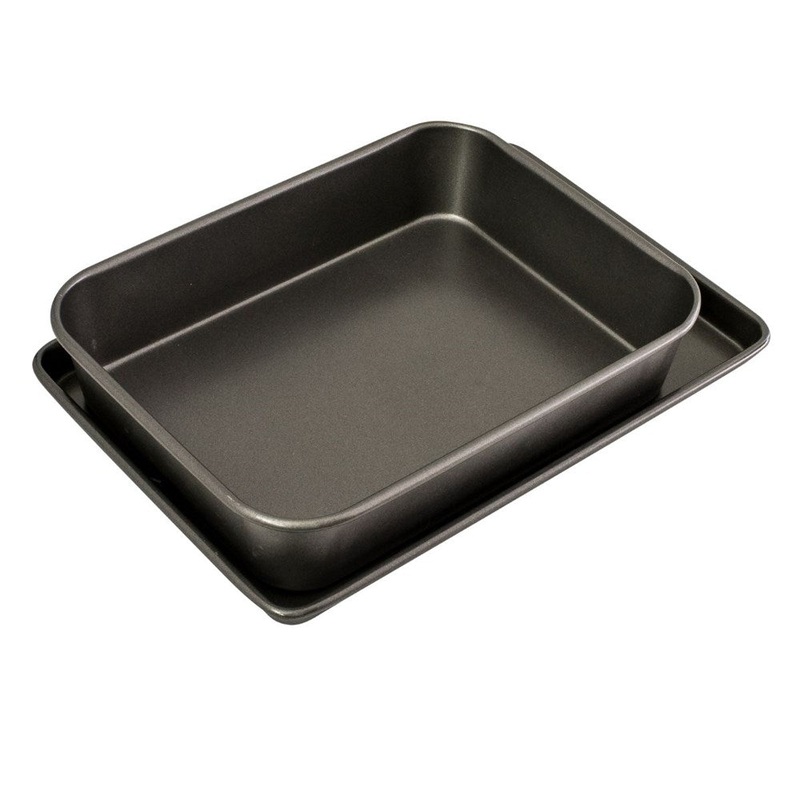 Bakemaster Non-Stick 2 Piece Bakeware Set