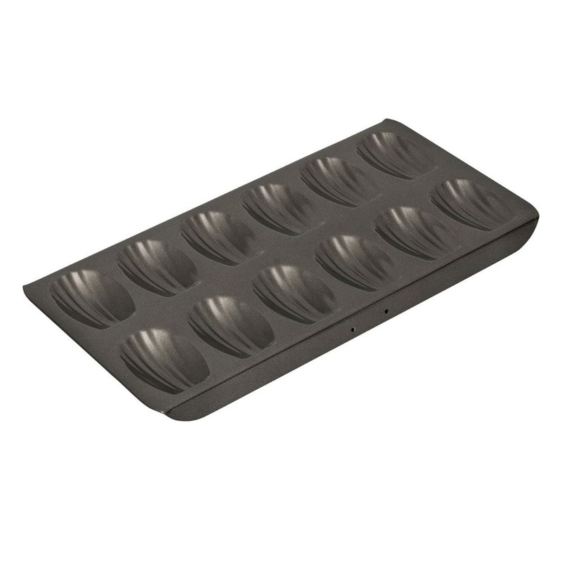 Bakemaster Non-Stick Madeleine Pan - 12 Cup