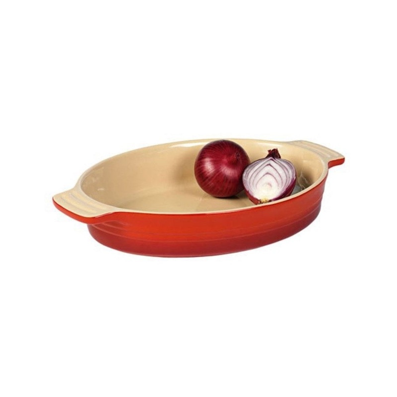 Chasseur La Cuisson Stoneware Medium Oval Baking Dish - 28cm