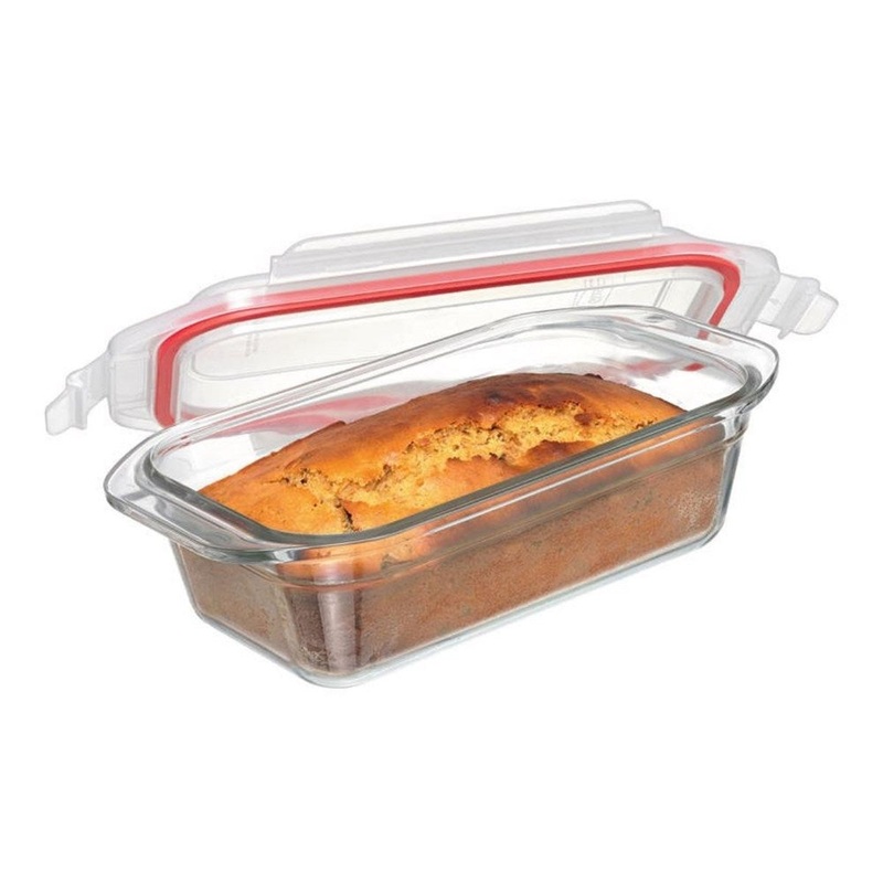 Glasslock Oven Safe Loaf Baker - 1750ml