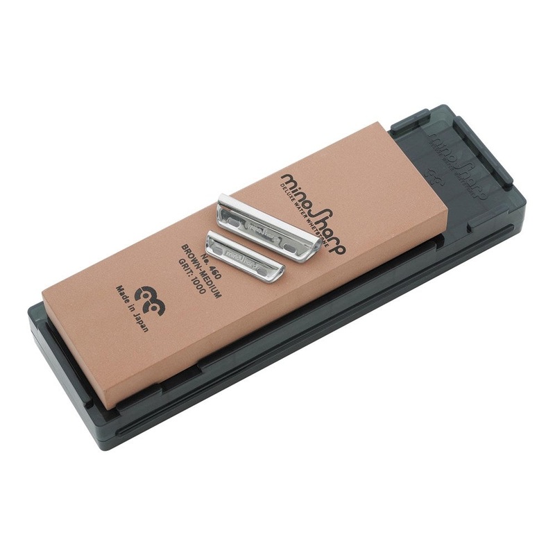 Global Minosharp Deluxe Water Whetstone - 1000 Grit