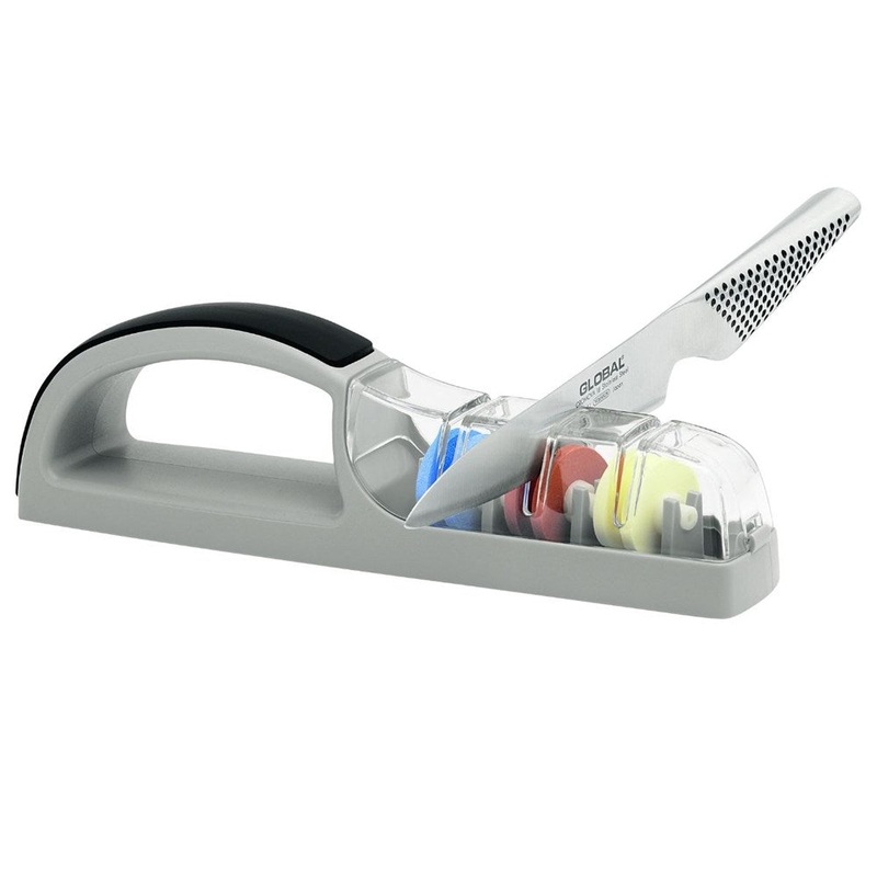 Global MinoSharp Plus 3 Stage Ceramic Water Sharpener