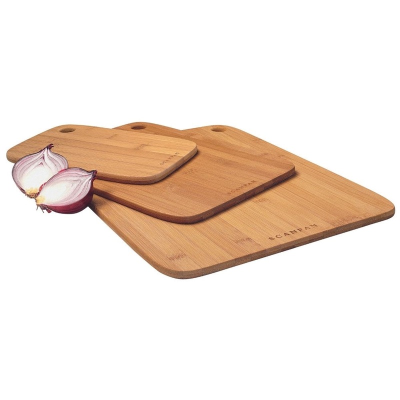 Scanpan Bamboo Cutting Board Set - 3 Piece