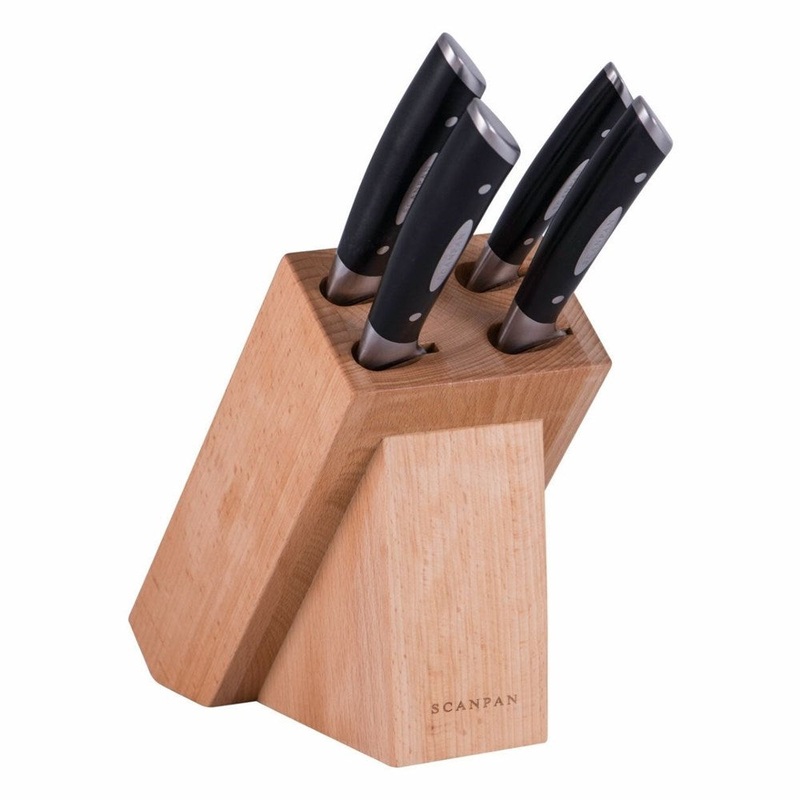 Scanpan Classic Forged Knife Block Set - 5 Piece
