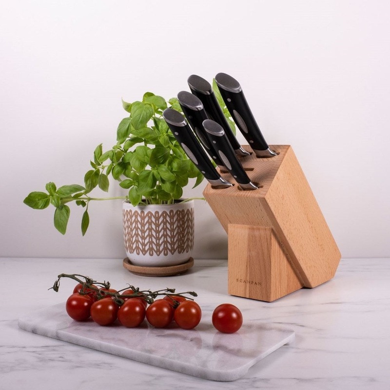 Scanpan Classic Knife Block Set - 6 Piece