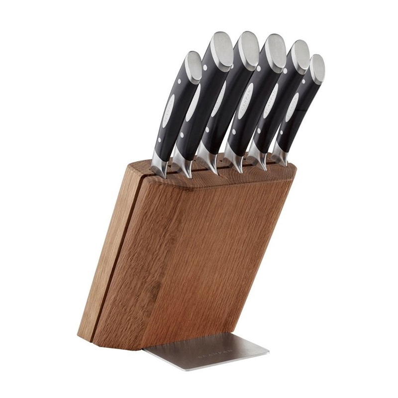 Scanpan Classic Knife Block Set - 7 Piece