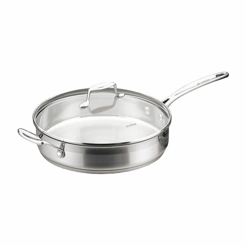 Scanpan Impact Saute Pan with Lid - 28cm