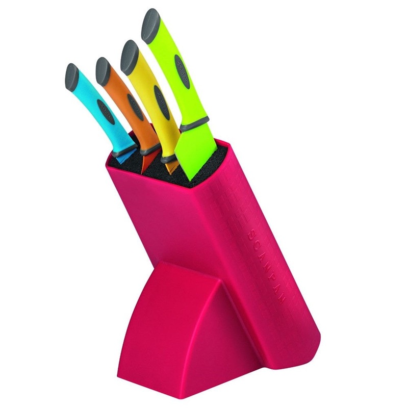 Scanpan Spectrum Knife Block Set - 5 Piece