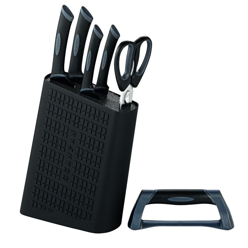 Scanpan Spectrum Uni Knife Block Set - 6 Piece