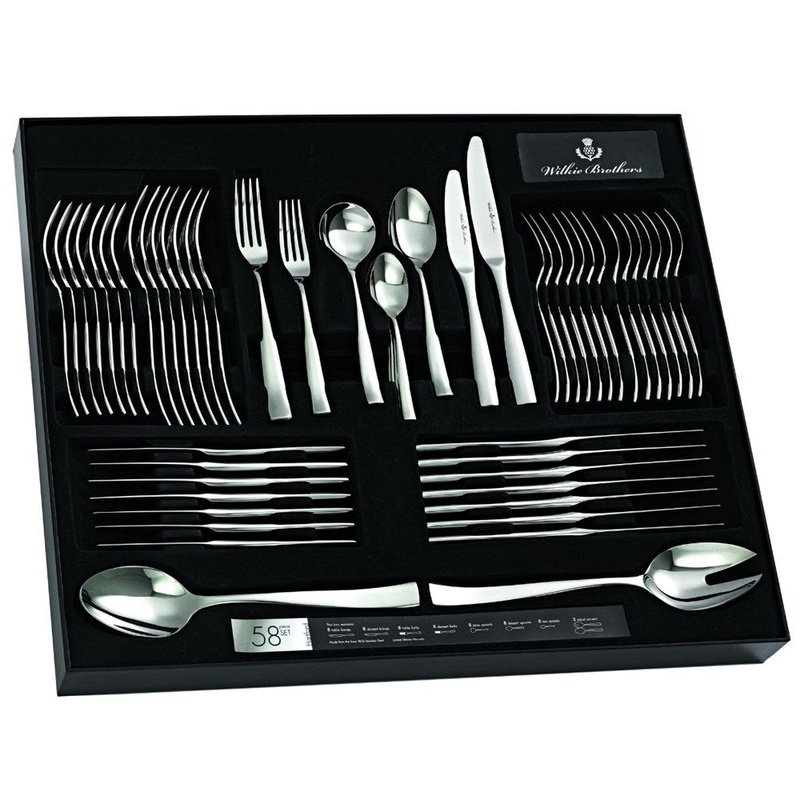 Wilkie Brothers Hartford Cutlery Set - 58 Piece