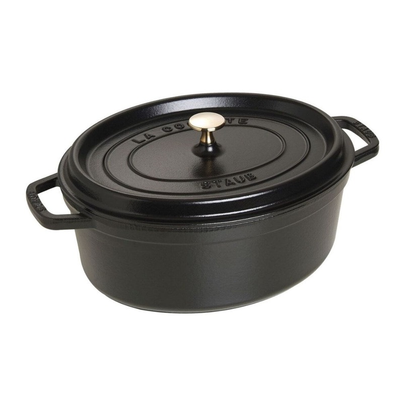 Staub Cast Iron Oval Cocotte - 31cm