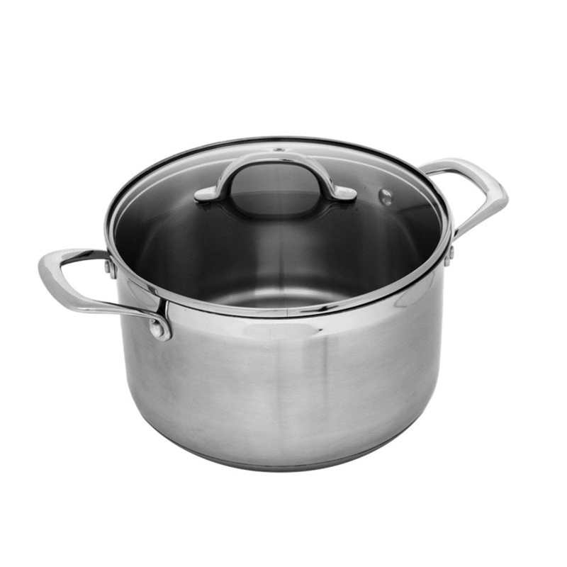Swiss Diamond Premium Steel Casserole with Lid - 20cm / 4L