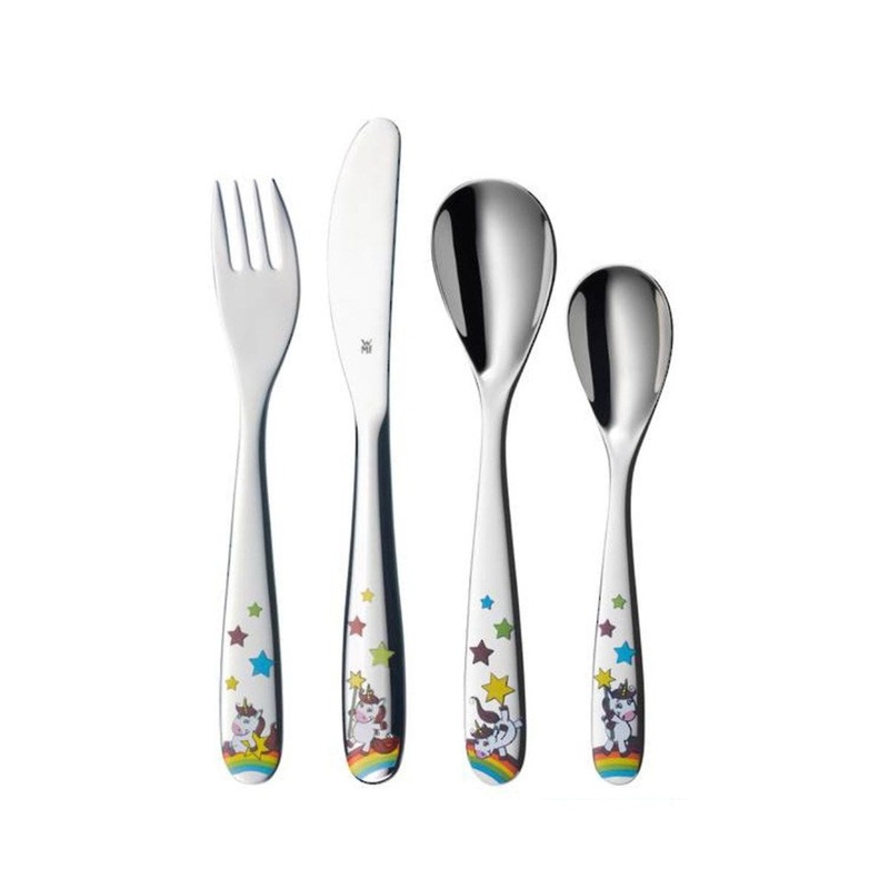 WMF Children's Cutlery Set 4 Piece - Unicorn