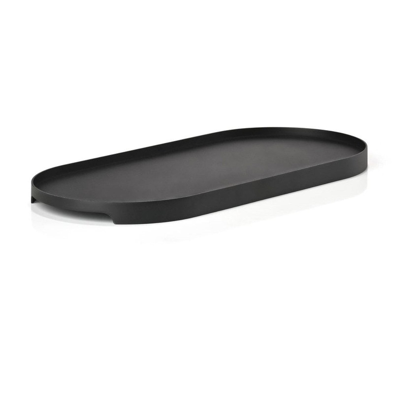 Zone Denmark Oval Tray - 35 x 16cm Black