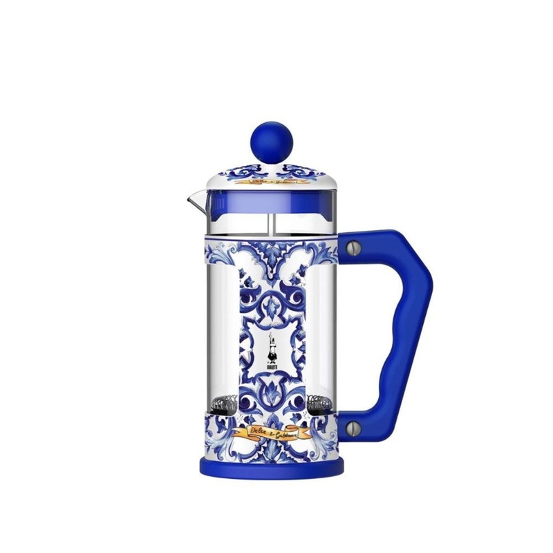 Bialetti Dolce&Gabbana Blu Mediterraneo Coffee Press - 2 Sizes