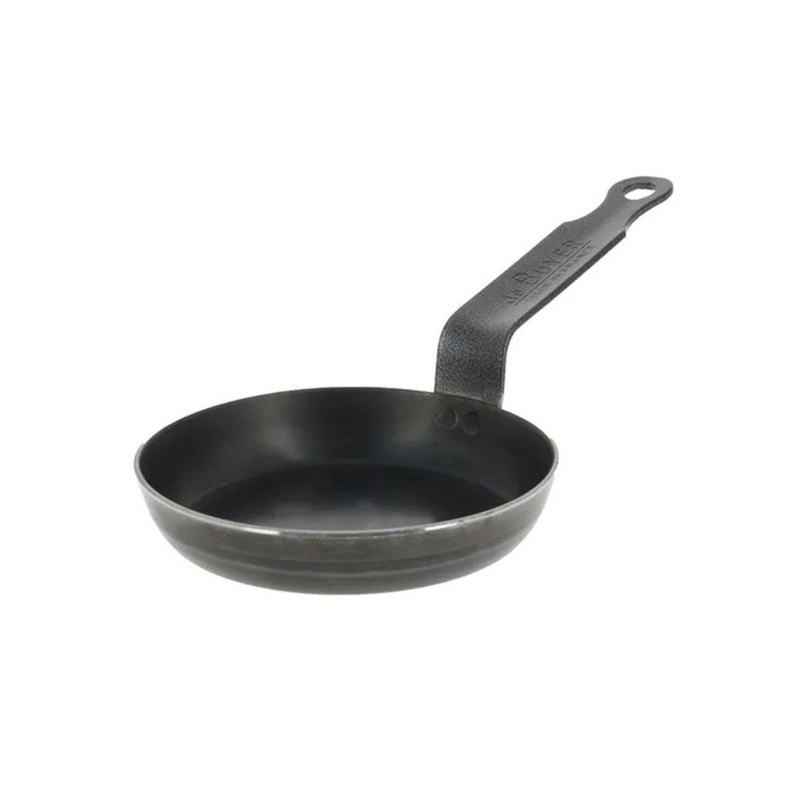De Buyer Blue Steel Blinis Pan - 12cm