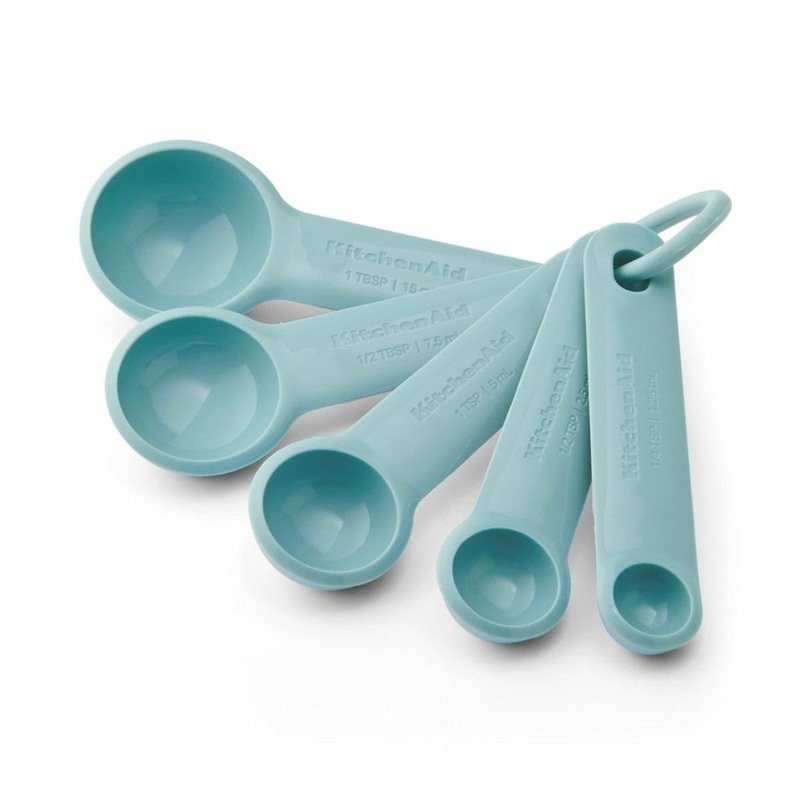 KitchenAid 5 piece Measuring Spoon Set - Mineral Water
