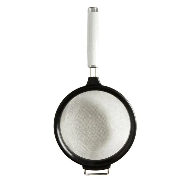 KitchenAid Classic Stainless Steel Strainer - White