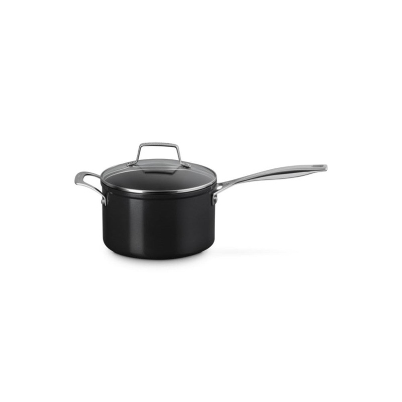 Le Creuset Essential Non-Stick Ceramic Saucepan with Lid - 20cm