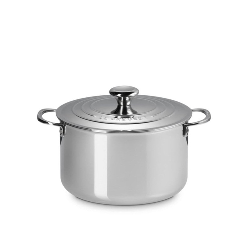 Le Creuset Signature 3 Ply Stainless Steel Stockpot - 24cm
