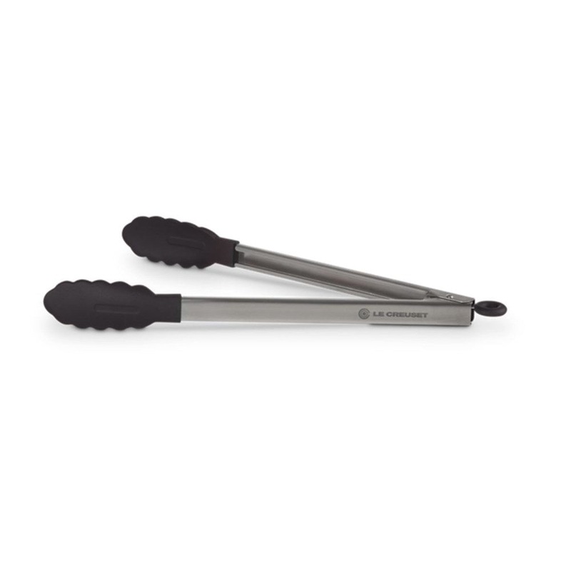 Le Creuset Tongs with Silicone Tip - 30cm - Matte Black