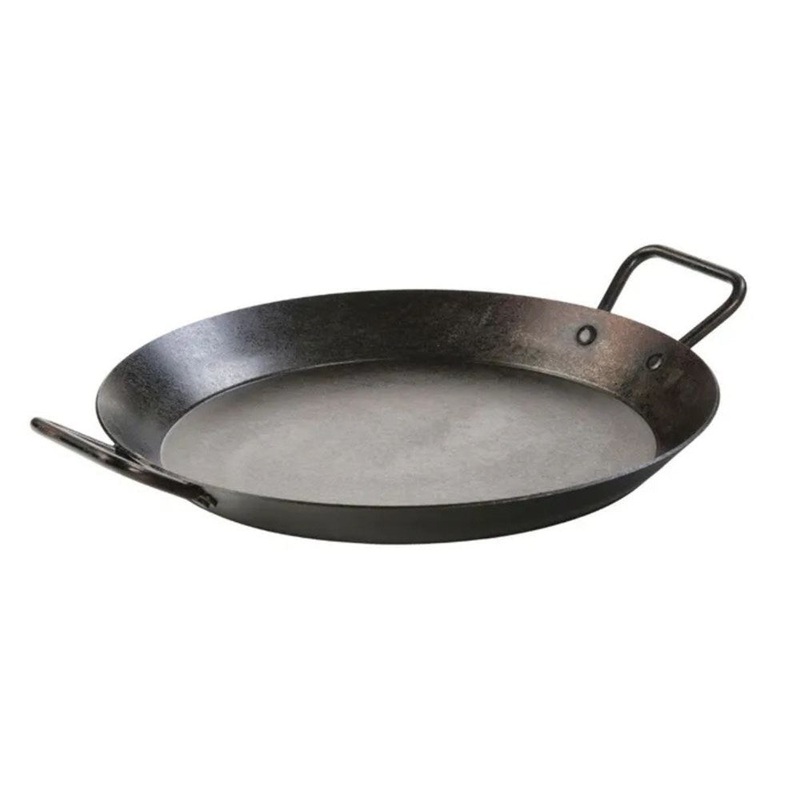 Lodge Seasoned Carbon Steel Pan / Paella Pan - 38cm
