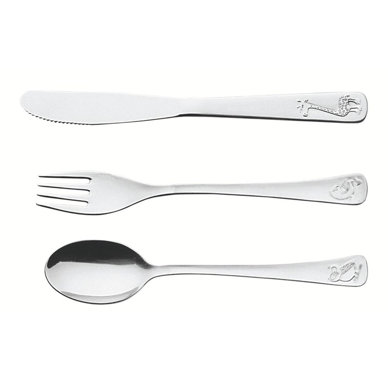 Tramontina Baby Friends Childrens Cutlery - 3 Piece Set