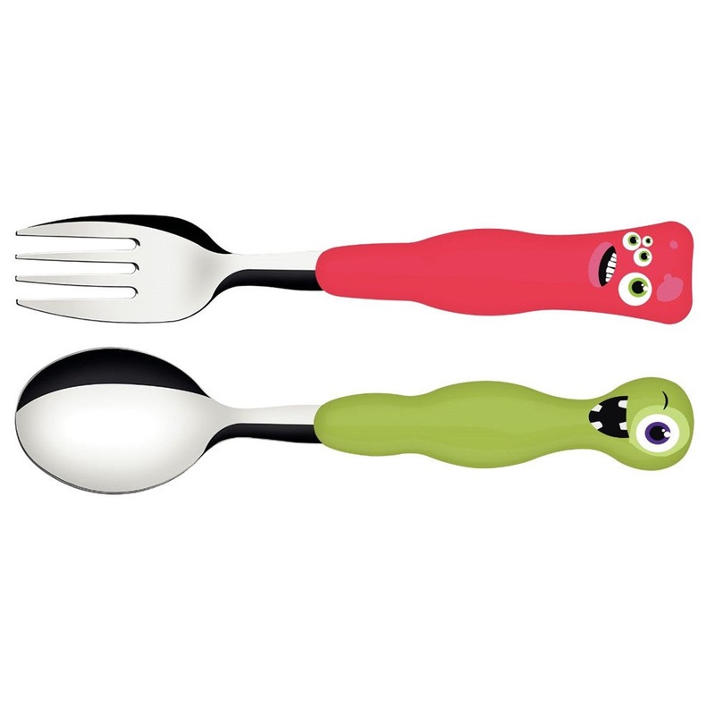 Tramontina Children's Monster Cutlery - 2 Piece Set