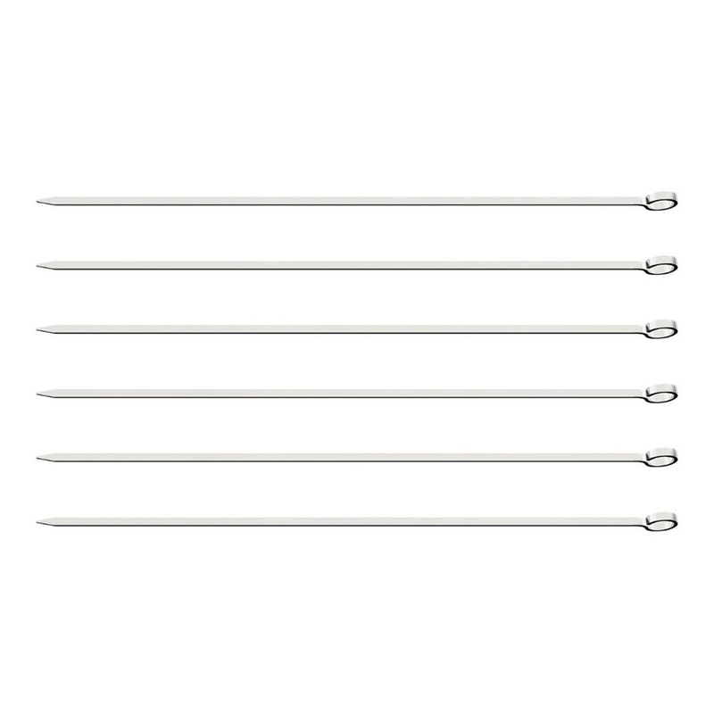 Tramontina Churrasco Skewer -  30cm -  6 Piece Set