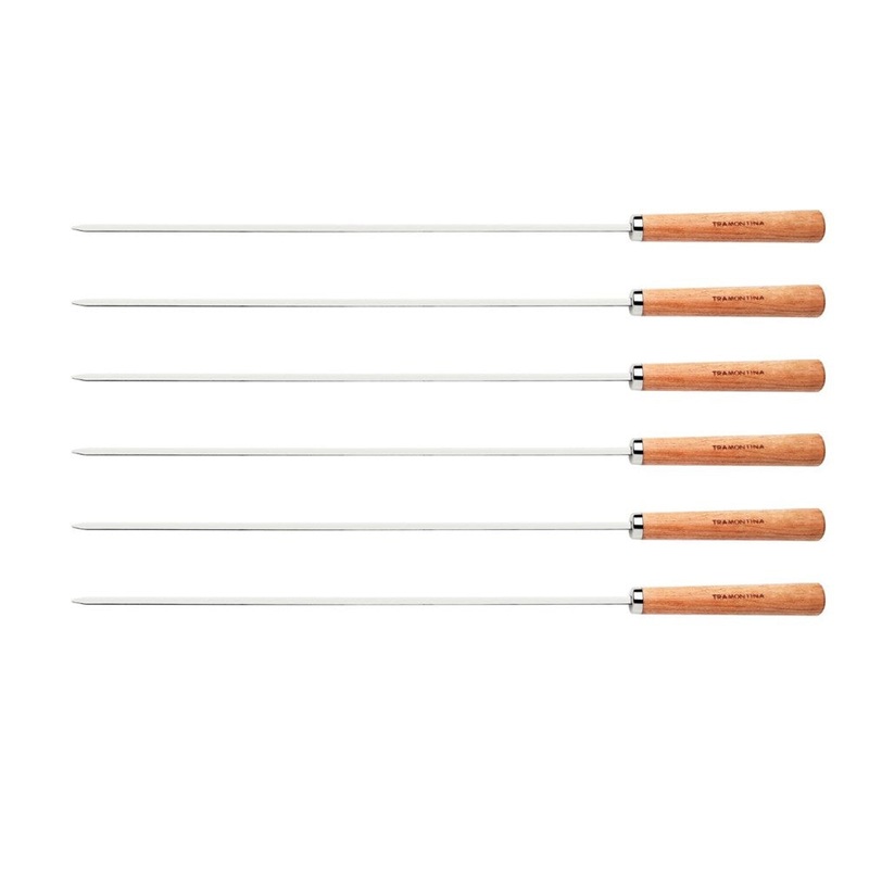 Tramontina Churrasco Skewer -  50cm = 6 Piece Set