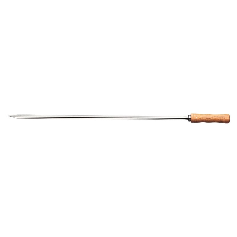Tramontina Heavy Duty Stainless Steel Skewer Wood Handle - 65cm
