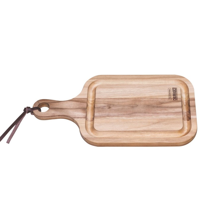 Tramontina Teak Cutting Board with Handle - 40 x 21cm