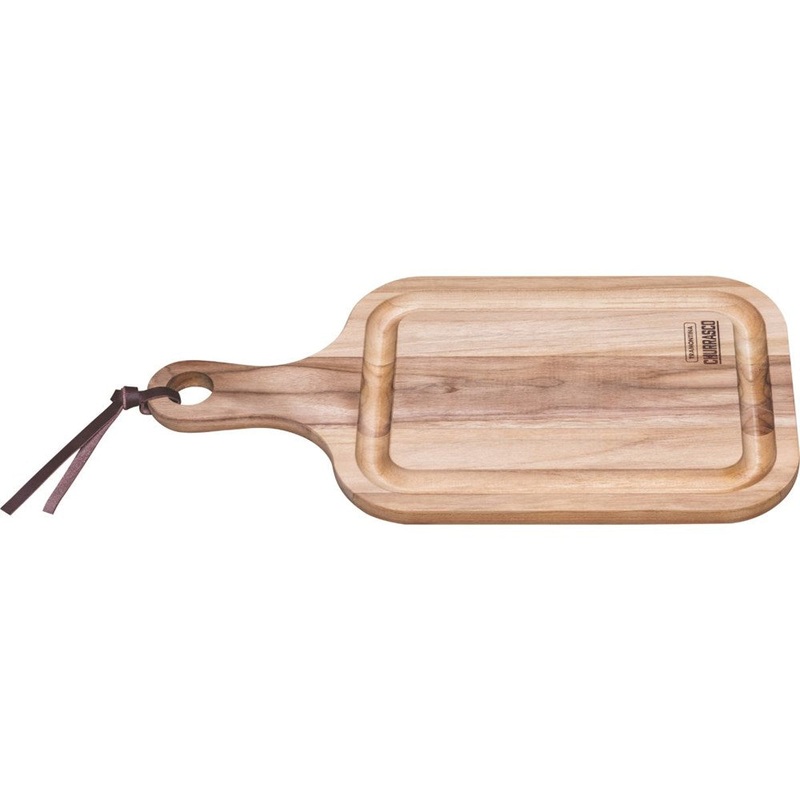 Tramontina Teak Cutting Board with Handle - 46 x 23cm