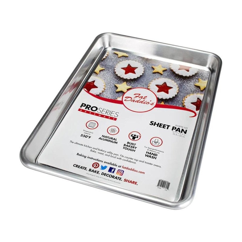 Fat Daddio's ProSeries Quarter Sheet Pan - 33 x 23cm