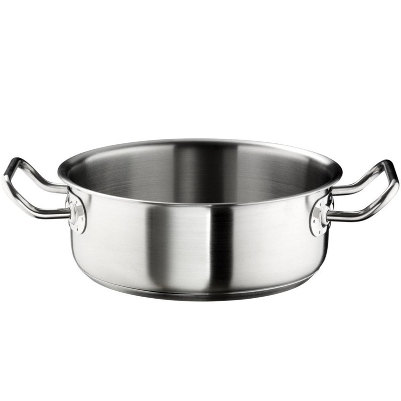 Pintinox Master Low Casserole - 28cm, 5.75Ltr