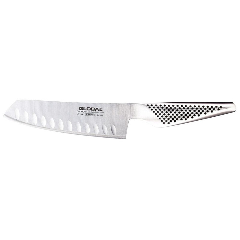 Global Classic Fluted Vegetable Knife - 14cm